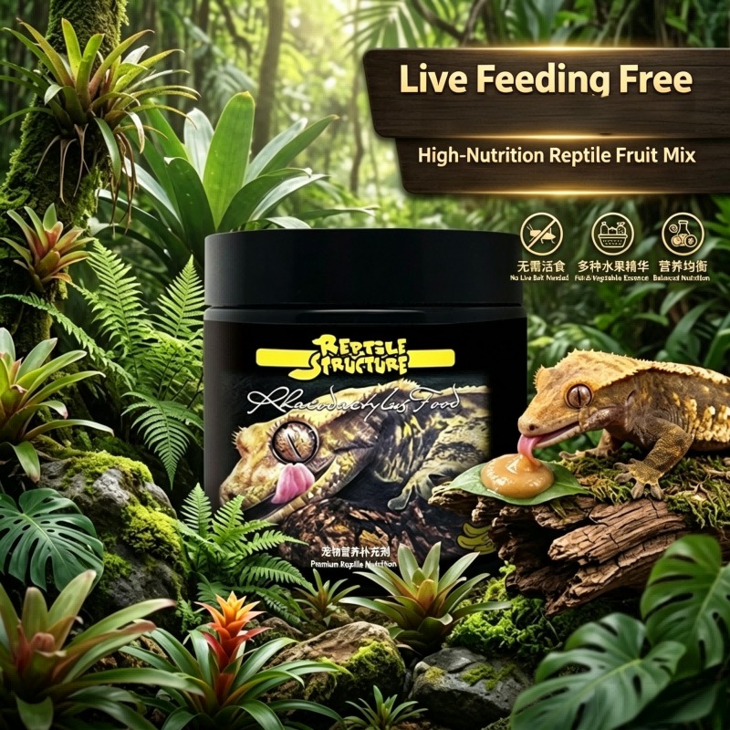 Calcium Powder Reptile - Makanan Reptil, Pasta Buah Serangga untuk