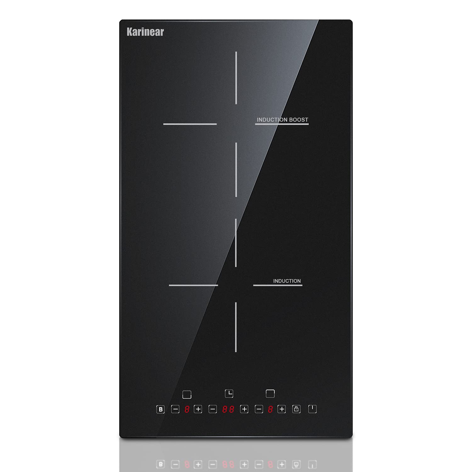 Timer Dual Outlet - Karinear Kompor Induksi 12 Inci 2