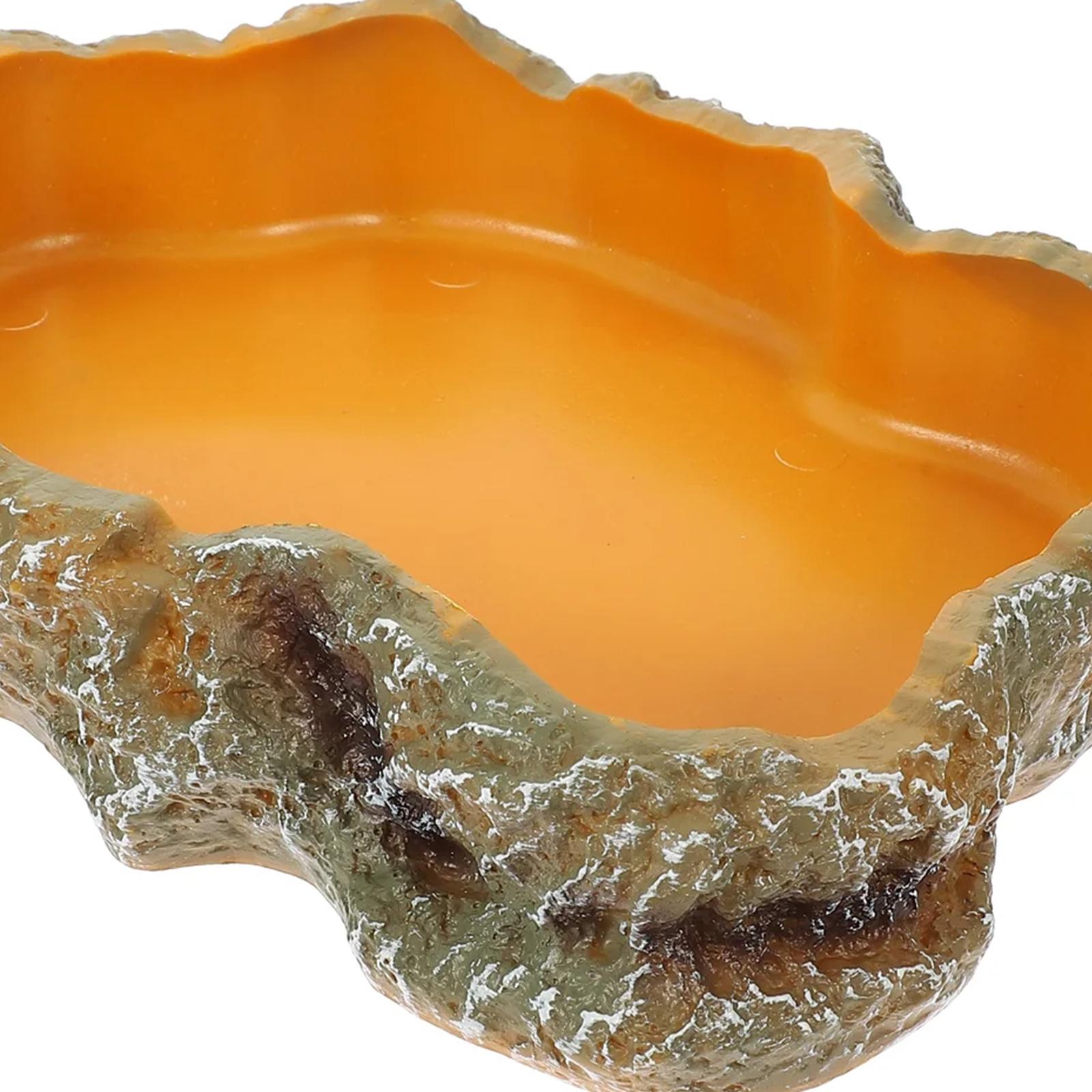 Water Dish Reptile - Aksesoris Tangki Reptil, Piring Makan Air