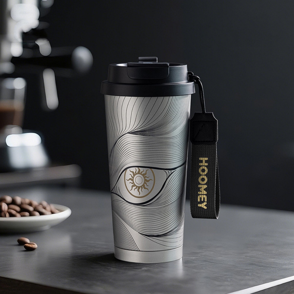 Ceramic Heat Emitter - Mug Kopi Terisolasi dengan Lapisan Keramik,