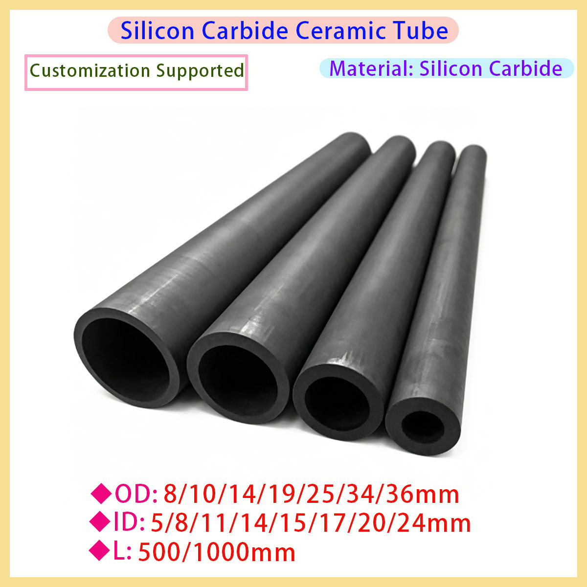 Pipa Keramik SiC Batang Padat  - Ceramic Heat Emitter ulasan dan harga