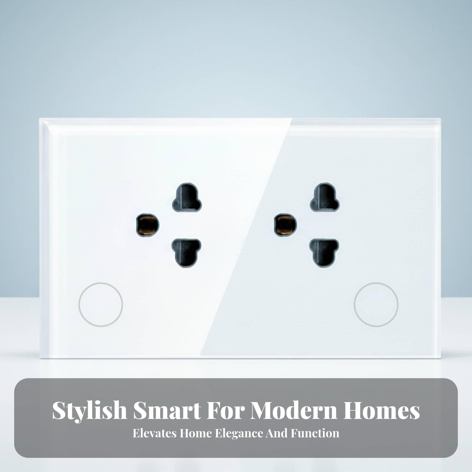 Stopkontak Dinding Wifi dengan - Timer Dual Outlet ulasan dan harga