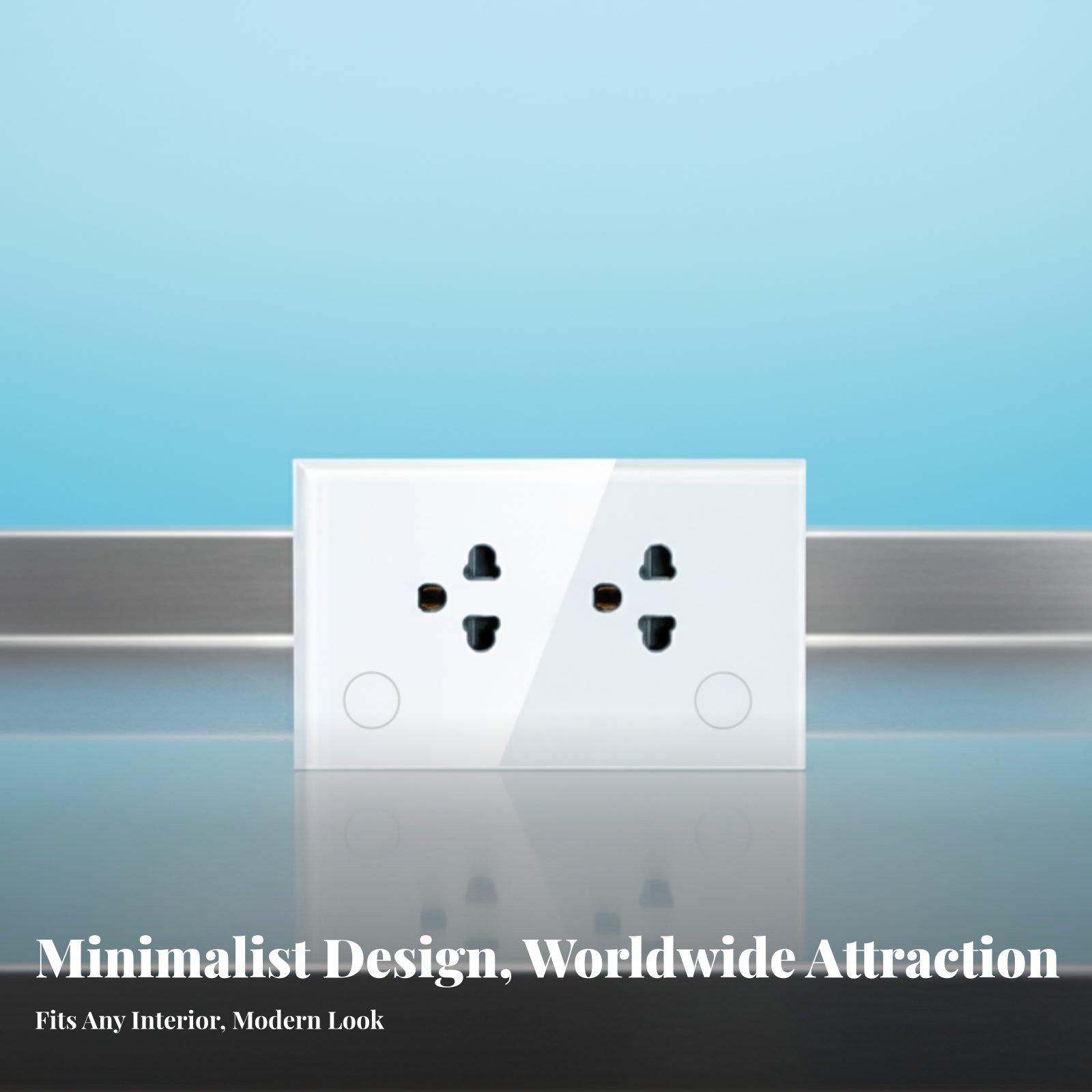 Stopkontak Dinding Wifi dengan - Timer Dual Outlet ulasan dan harga